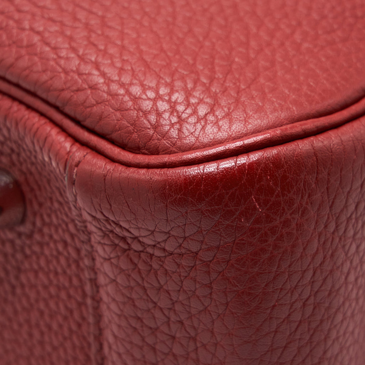 Hermes Lindy 34 Clemence K1 Rouge Grenat SHW