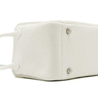 HERMES MINI LINDY CLEMENCE NEW WHITE SHW