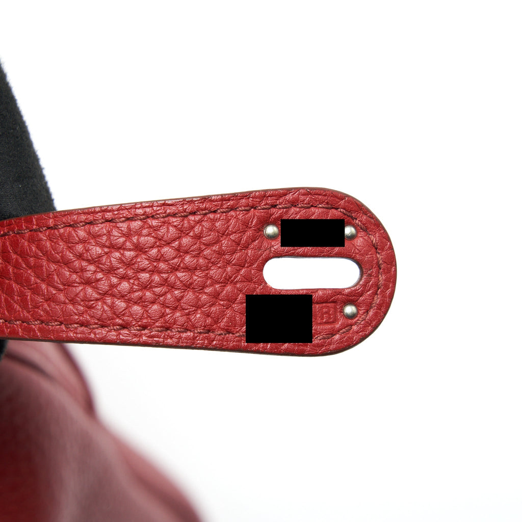 Hermes Lindy 34 Clemence K1 Rouge Grenat SHW