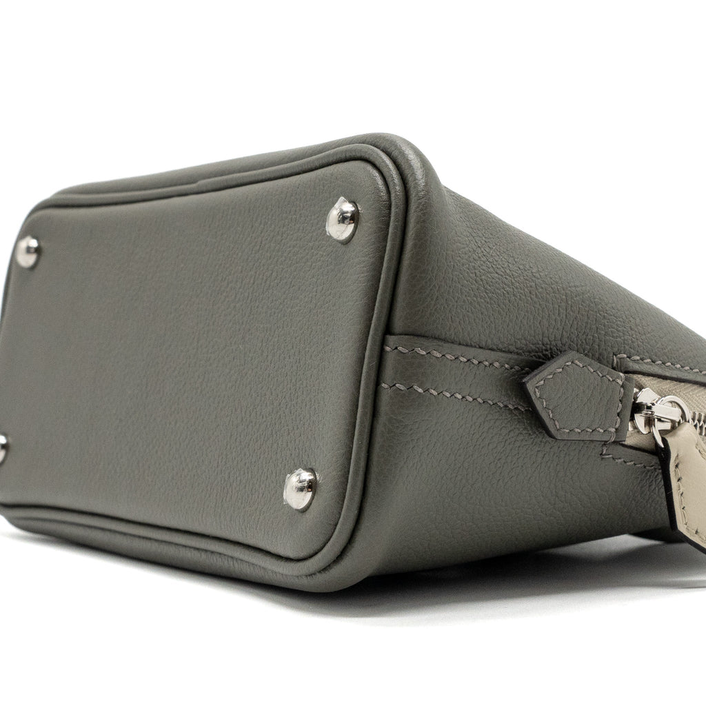 HERMES MINI BOLIDE 1923 EVERCOLOR GRIS MEYER SHW