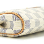 LOUIS VUITTON EVA CROSSBODY BAG DAMIER AZUR GHW