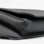 LOUIS VUITTON AEROGRAM TAKEOFF SLING BLACK GRAINED CALFSKIN BLACK HARDWARE