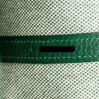 HERMES NEO GARDEN PARTY 23 CANVAS/NEGONDA ECRU/VERT MOYEN SHW