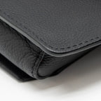 LOUIS VUITTON AEROGRAM TAKEOFF SLING BLACK GRAINED CALFSKIN BLACK HARDWARE