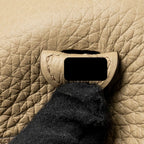 HERMES MINI EVELYNE CLEMENCE BEIGE MARFA MULTICOLOURED STRAP SHW