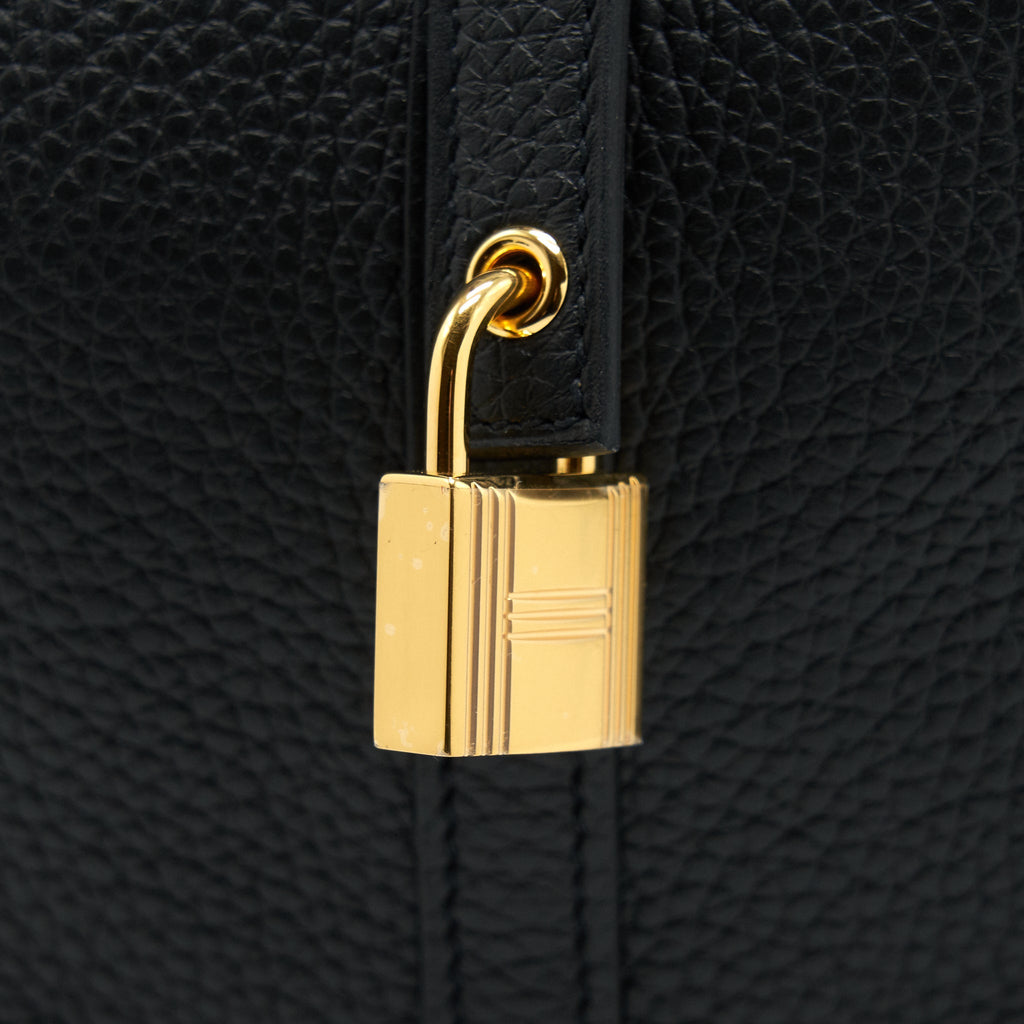 Hermes picotin 22 Lock Bag Black GHW