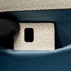 GUCCI MINI SYLVIE BEE STAR TOP HANDLE CALFSKIN WHITE/MULTICOLOUR GHW