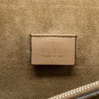 GUCCI DIONYSUS GG SHOULDER BAG GG SUPREME CANVAS / SUEDE BEIGE SHW