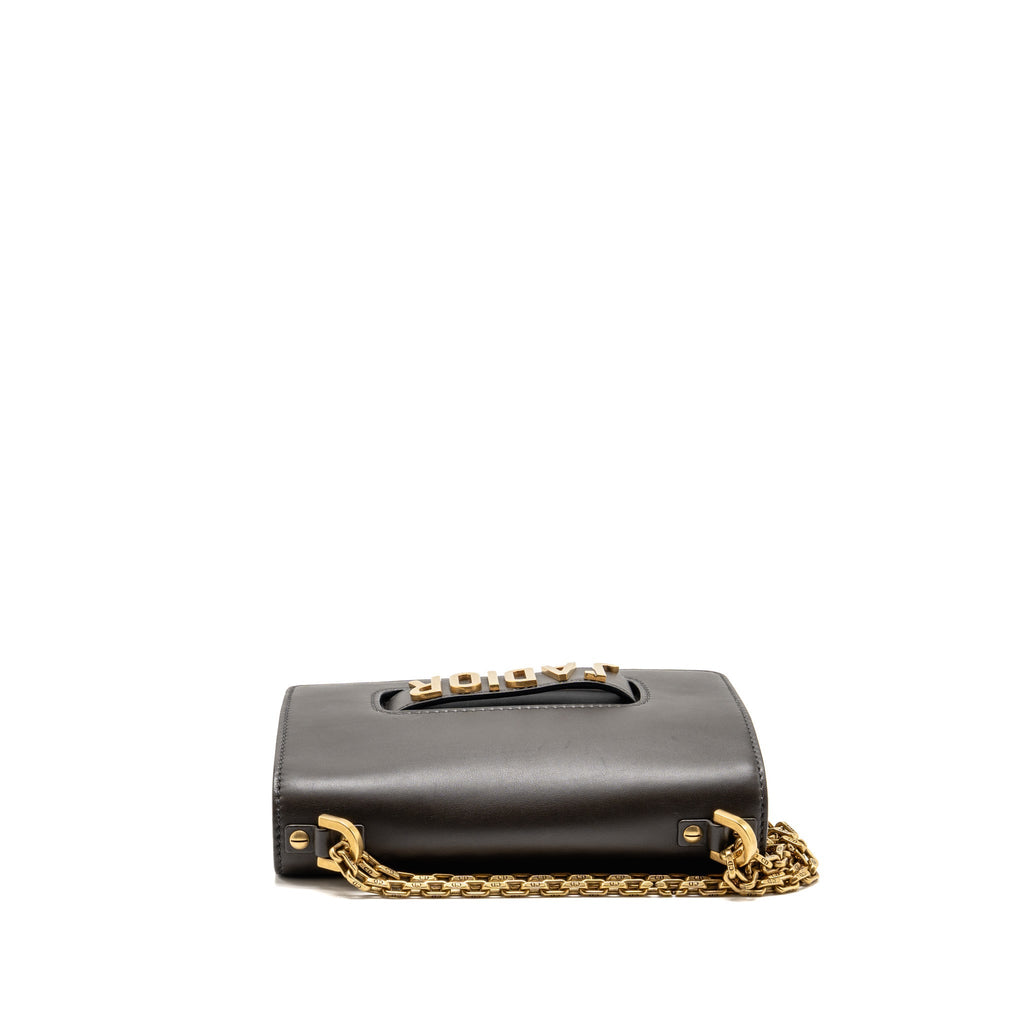 Dior J’ADIOR Medium Flap Bag with Chain Brown GHW