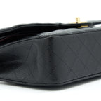 CHANEL MEDIUM CLASSIC DOUBLE FLAP BAG CAVIAR BLACK GHW (MICROCHIP)