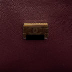 CHANEL MEDIUM CLASSIC DOUBLE FLAP BAG CAVIAR BLACK GHW (MICROCHIP)