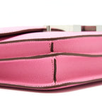 Hermes Mini Constance 5P Bubblegum Pink Epsom SHW