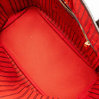 LOUIS VUITTON NEVERFULL MM DAMIER EBENE CANVAS GHW