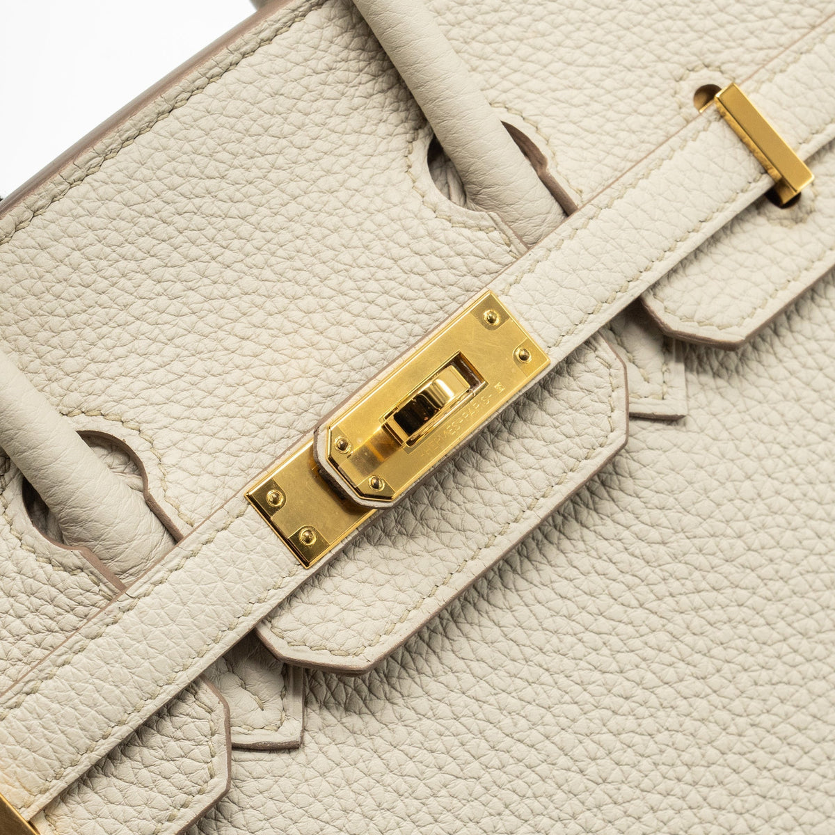 HERMES BIRKIN 25 TOGO BETON GHW