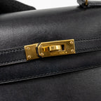 Hermes vintage mini kelly 20 box black GHW