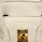 HERMES BIRKIN 25 TOGO BETON GHW