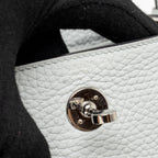 Hermes Mini Lindy clemence blue pale SHW