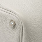 Hermes Picotin 18 Lock Bag Clemence Gris Perle SHW