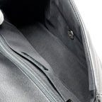 CHANEL ENVELOP FLAP BAG CHEVRON CAVIAR BLACK SHW