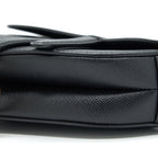 DIOR MINI SADDLE BAG GRAINED CALFSKIN BLACK GHW