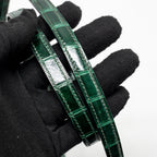 HERMES MINI CONSTANCE SHINY ALLIGATOR MISSISSIPPIENSIS VERT FONCE GHW