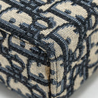 DIOR 30 MONTAIGNE BOX BLUE OBLIQUE JACQUARD GHW