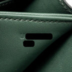 HERMES MINI CONSTANCE SHINY ALLIGATOR MISSISSIPPIENSIS VERT FONCE GHW