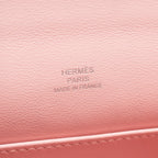 Hermes kelly Pochette swift 3Q Rose Sakura SHW