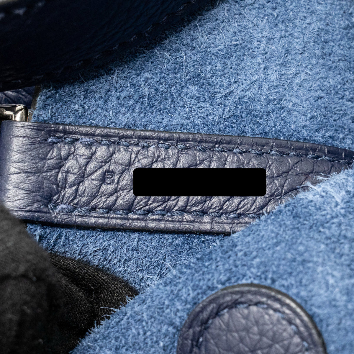 Hermes Picotin 18 Lock Bag Clemence Blue Nuit SHW