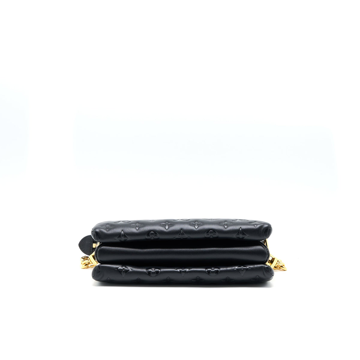 LOUIS VUITTON COUSSIN PM LAMBSKIN BLACK GHW (NEW VERISON)