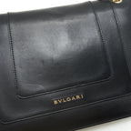 BVLGARI SERPENTI SHOULDER BAG BLACK