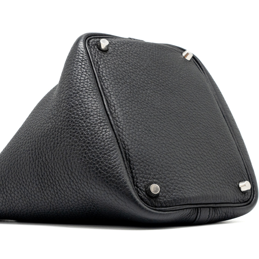 Hermes Picotin 18 Lock bag Clemence black SHW