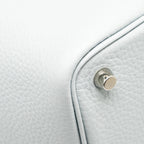 HERMES PICOTIN 18 LOCK BAG CLEMENCE BLUE PALE SHW