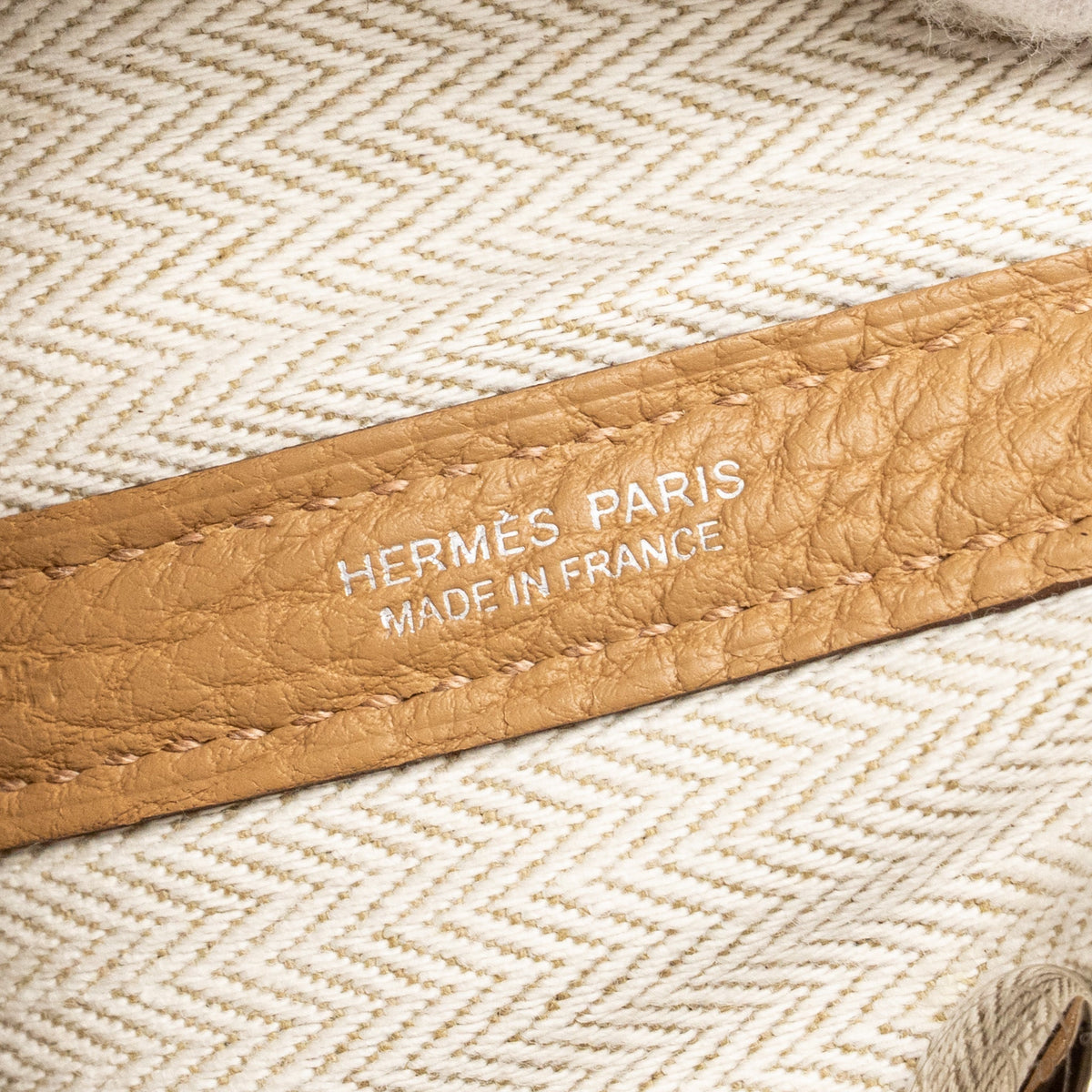 Hermes Garden Party 30 Negonda Biscuit SHW