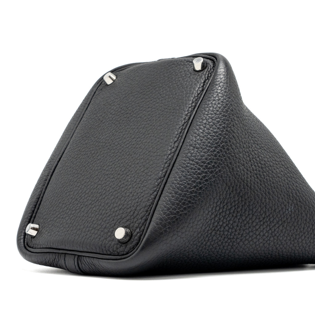Hermes Picotin 18 Lock bag Clemence black SHW