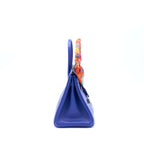 Hermes Birkin 30 Taurillon Novillo Blue Saphir SHW