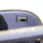 CHANEL 21K MINI TOP HANDLE VANITY WITH CHAIN LIGHT PURPLE LGHW