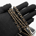 CHANEL 25P QUILTED BOWLING BAG LAMBSKIN BLACK LGHW (MICROCHIP)