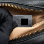 GUCCI GG MARMONT MINI CAMERA BAG BLACK GHW