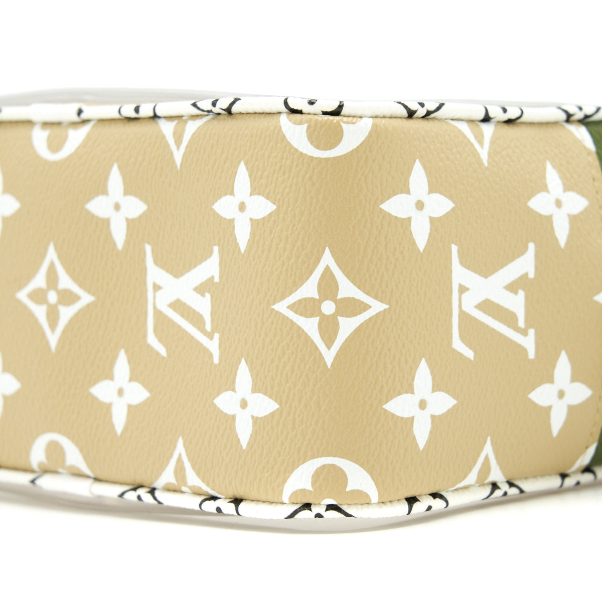LOUIS VUITTON PVC GIANT BEACH POUCH MULTICOLOUR WITH AN EXTRA STRAP