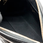 CHANEL 25P QUILTED BOWLING BAG LAMBSKIN BLACK LGHW (MICROCHIP)