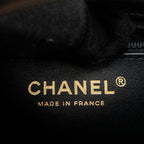 CHANEL 23K MINI SHOPPING TOTE CALFSKIN BLACK BRUSHED GHW(MICROCHIP)