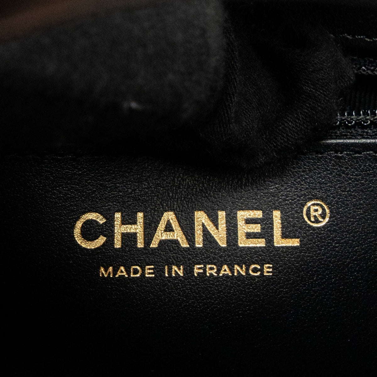 CHANEL 23K MINI SHOPPING TOTE CALFSKIN BLACK BRUSHED GHW(MICROCHIP)