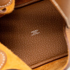 Hermes Picotin 18 Lock Bag Clemence Gold SHW