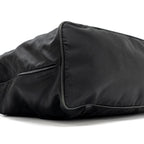 PRADA ZIP NYLON BAG BLACK GHW
