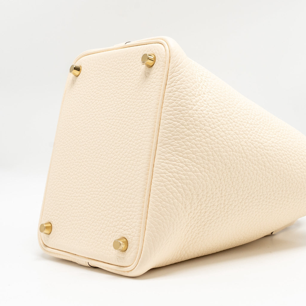 Hermes Picotin 18 Lock Bag Clemence Nata GHW