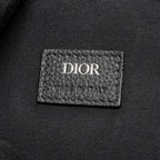 DIOR MEN’S BACKPACK DIOR OBLIQUE CANVAS / CALFSKIN BLUE / BLACK SHW