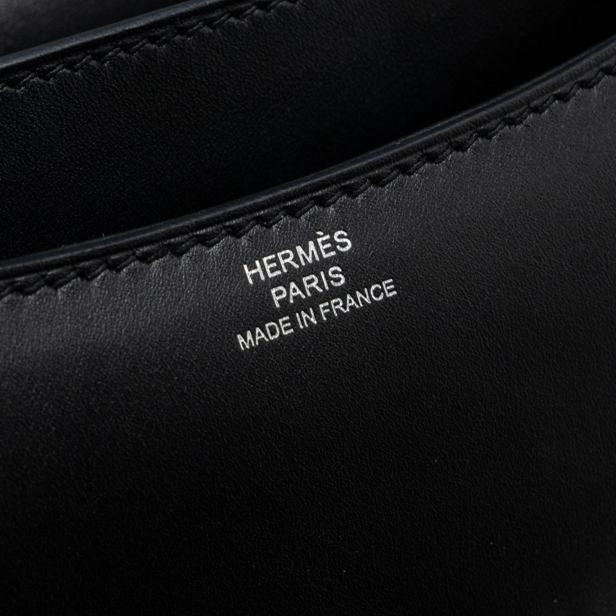 Hermes mini studio constance monsieur black SHW