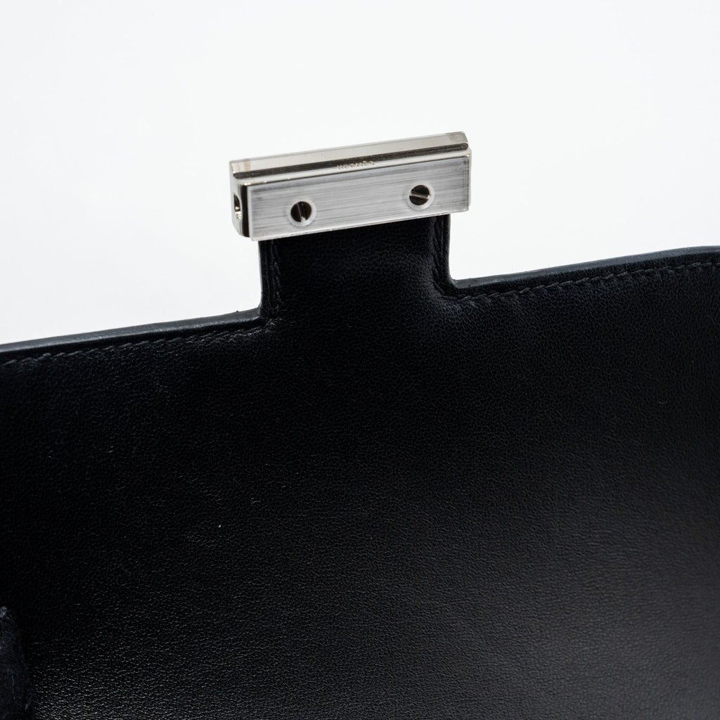 Hermes mini studio constance monsieur black SHW