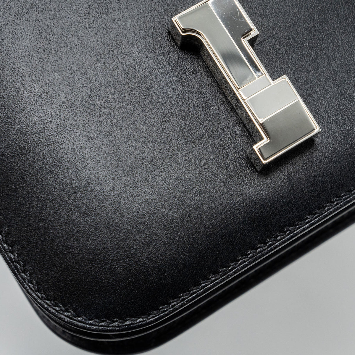 Hermes mini studio constance monsieur black SHW